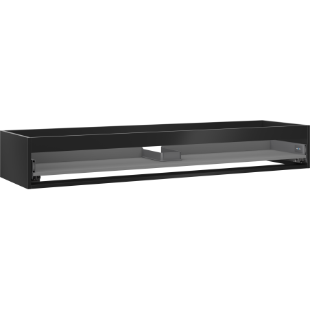 Mexen Box-A Waschtischunterschrank 160 cm, 1 Schublade, Schwarz Matt - 91AX0-1600-235-1-71