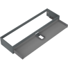 Mexen Box-A Korpus Waschtischunterschrank 160 cm, 1 Schublade, Graphit Matt - 91AX0-1600-235-1-66