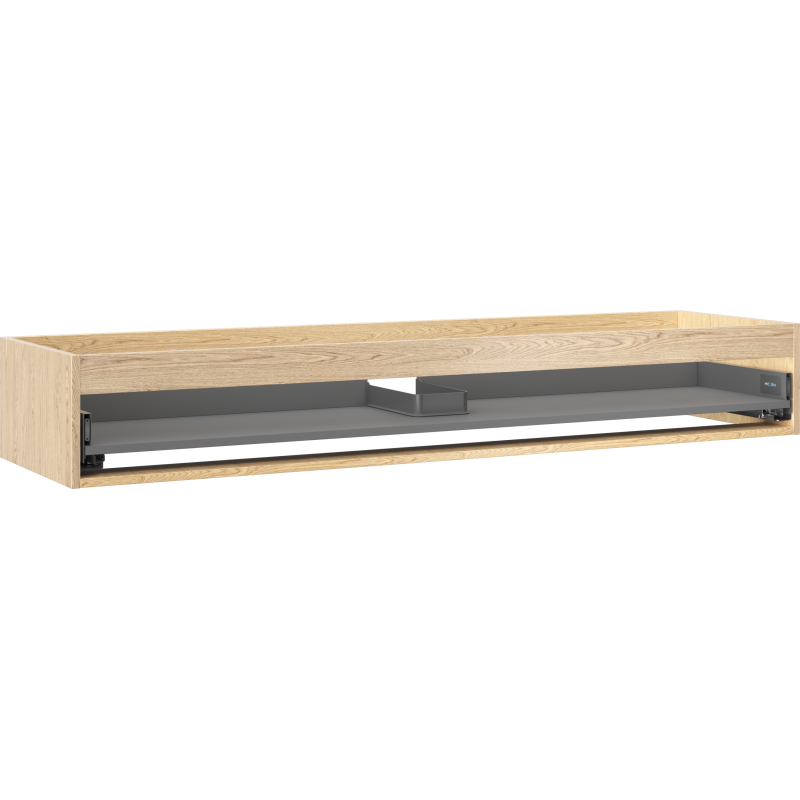 Mexen Box-A Korpus Waschtischunterschrank 160 cm, 1 Schublade, Eiche - 91AX0-1600-235-1-81