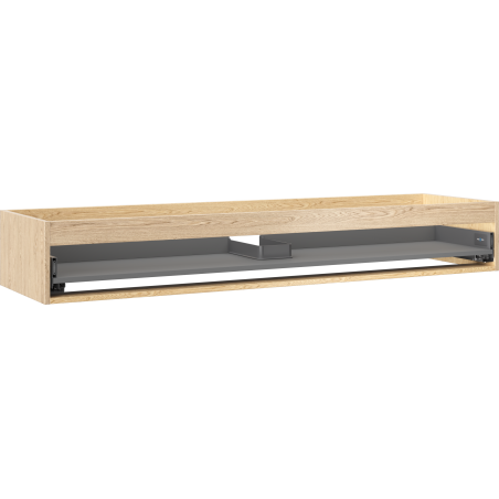 Mexen Box-A Korpus Waschtischunterschrank 160 cm, 1 Schublade, Eiche - 91AX0-1600-235-1-81