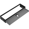 Mexen Box-A Unterschrank-Korpus 160 cm, 1 Schublade, Schwarz Hochglanz - 91AX0-1600-235-1-70