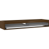 Mexen Box-A Waschtischunterschrank 160 cm, 1 Schublade, Nussbaum - 91AX0-1600-235-1-86