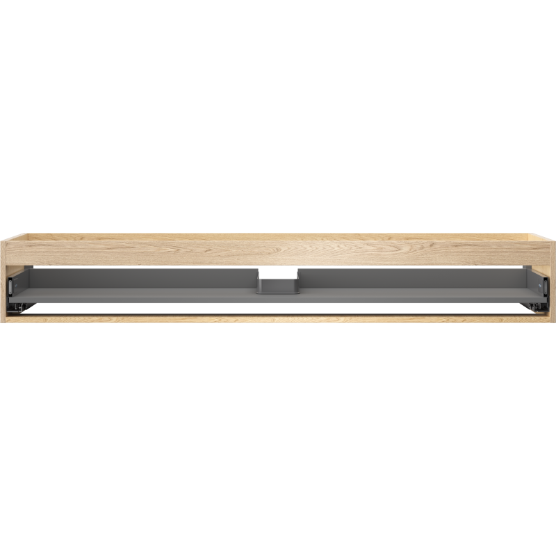 Mexen Box-A Korpus Waschtischunterschrank 160 cm, 1 Schublade, Eiche - 91AX0-1600-235-1-81
