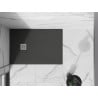 Mexen Stone+ Rechteckige Komposit-Duschwanne 140 x 100 cm, Anthrazit - 44711014