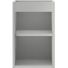 Mexen Box-A Schrankkörper für Waschtischunterschrank 30 cm, graues matt - 91AX1-0300-470-1-62
