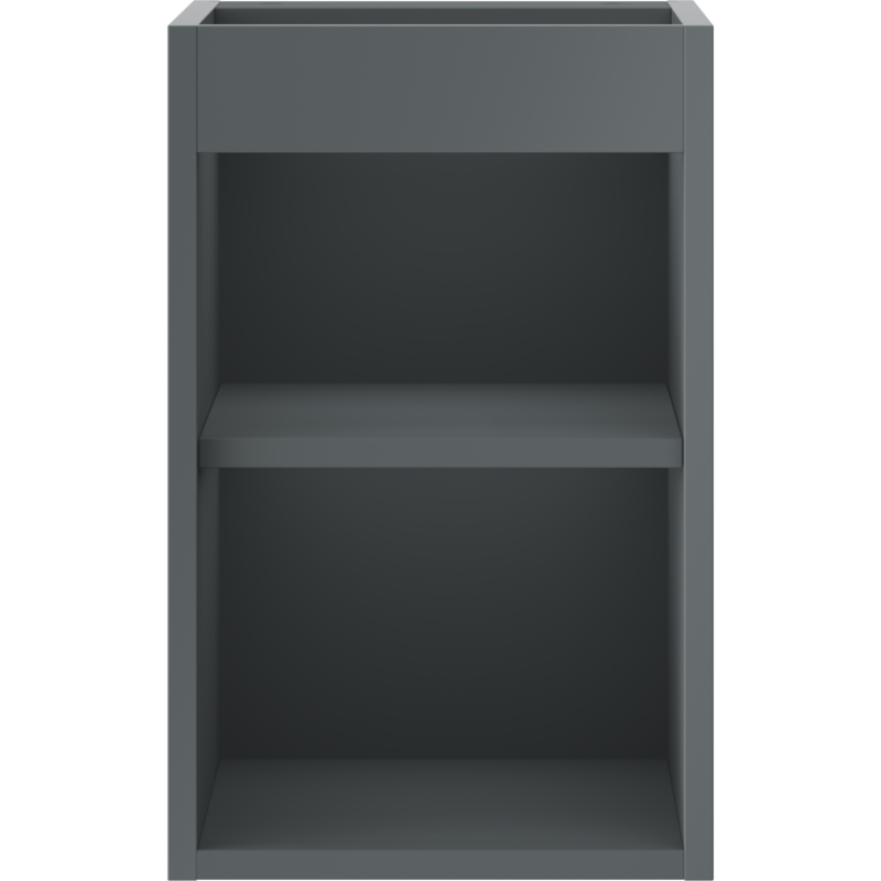Mexen Box-A Korpus des Waschtischunterschranks 30 cm, Graphit Matt - 91AX1-0300-470-1-66