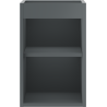 Mexen Box-A Korpus des Waschtischunterschranks 30 cm, Graphit Matt - 91AX1-0300-470-1-66