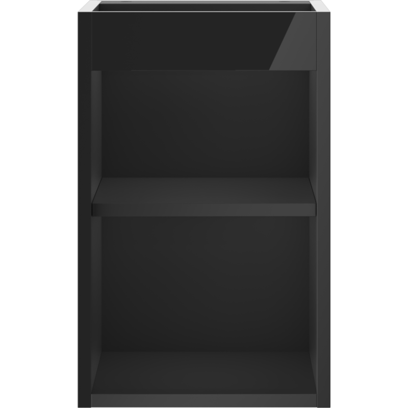 Mexen Box-A Waschtischunterschrank Korpus 30 cm, schwarz glänzend - 91AX1-0300-470-1-70
