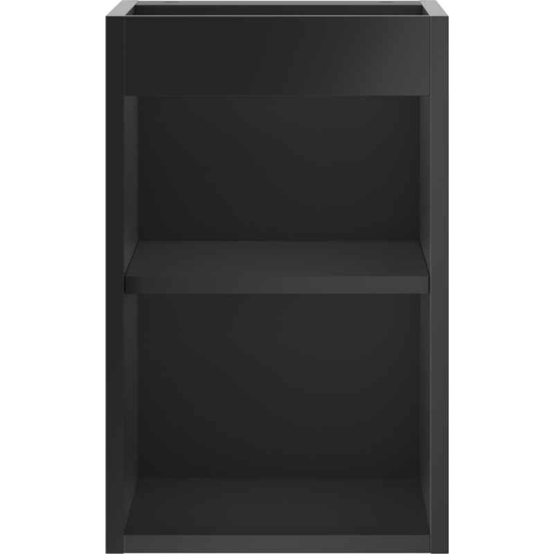 Mexen Box-A Korpus des Waschbeckenschranks 30 cm, schwarzmatt - 91AX1-0300-470-1-71