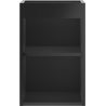 Mexen Box-A Korpus des Waschbeckenschranks 30 cm, schwarzmatt - 91AX1-0300-470-1-71