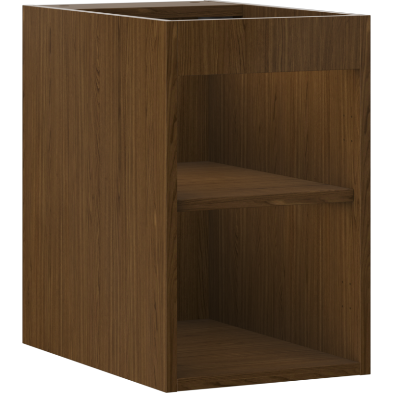 Mexen Box-A Unterschrankkorpus 30 cm, Nussbaum - 91AX1-0300-470-1-86