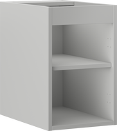 Mexen Box-A Schrankkörper für Waschtischunterschrank 30 cm, graues matt - 91AX1-0300-470-1-62