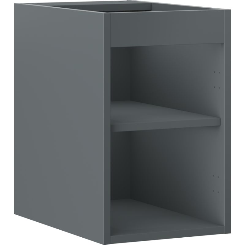 Mexen Box-A Korpus des Waschtischunterschranks 30 cm, Graphit Matt - 91AX1-0300-470-1-66