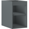 Mexen Box-A Korpus des Waschtischunterschranks 30 cm, Graphit Matt - 91AX1-0300-470-1-66