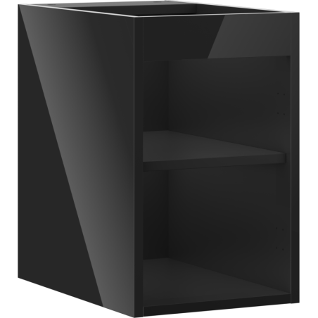 Mexen Box-A Waschtischunterschrank Korpus 30 cm, schwarz glänzend - 91AX1-0300-470-1-70