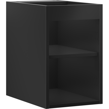 Mexen Box-A Korpus des Waschbeckenschranks 30 cm, schwarzmatt - 91AX1-0300-470-1-71