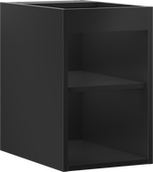Mexen Box-A Korpus des Waschbeckenschranks 30 cm, schwarzmatt - 91AX1-0300-470-1-71