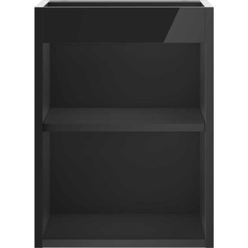 Mexen Box-A Unterschrankschrankkorpus 35 cm, schwarzer Glanz - 91AX1-0350-470-1-70