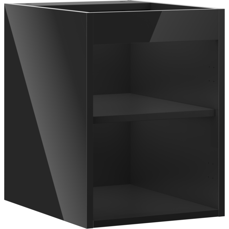 Mexen Box-A Unterschrankschrankkorpus 35 cm, schwarzer Glanz - 91AX1-0350-470-1-70