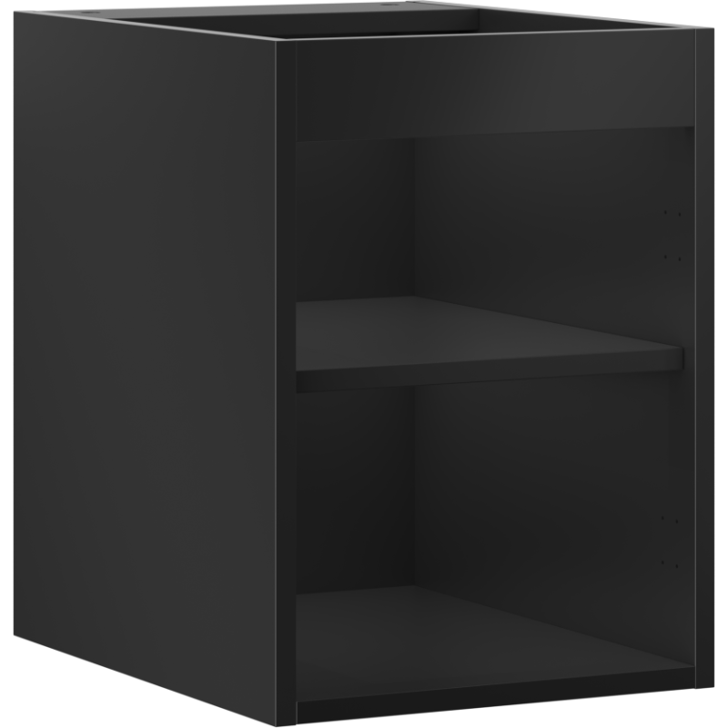 Mexen Box-A Waschtisch-Unterschrank 35 cm, Schwarz Matt - 91AX1-0350-470-1-71
