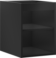Mexen Box-A Waschtisch-Unterschrank 35 cm, Schwarz Matt - 91AX1-0350-470-1-71