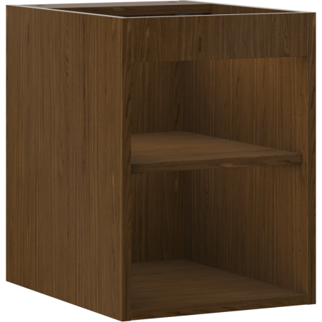 Mexen Box-A Korpus Waschbeckenunterschrank 35 cm, Nussbaum - 91AX1-0350-470-1-86