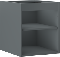 Mexen Box-A Unterschrankkorpus 40 cm, matt graphit - 91AX1-0400-470-1-66