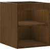Mexen Box-A Korpus des Waschbeckenunterschranks 40 cm, Nussbaum - 91AX1-0400-470-1-86