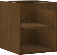 Mexen Box-A Korpus des Waschbeckenunterschranks 40 cm, Nussbaum - 91AX1-0400-470-1-86