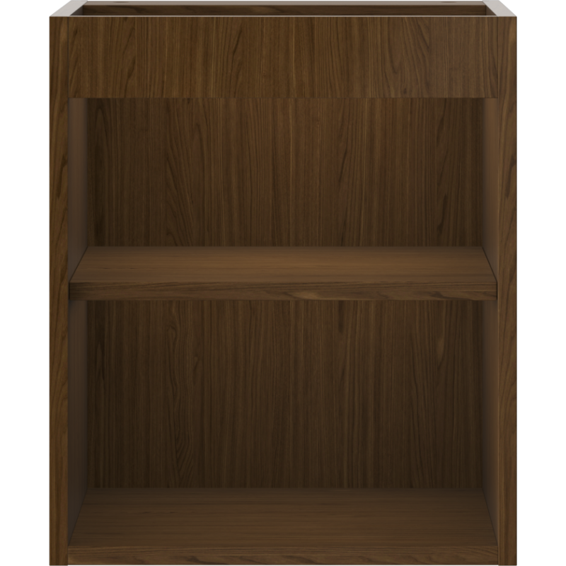 Mexen Box-A Korpus des Waschbeckenunterschranks 40 cm, Nussbaum - 91AX1-0400-470-1-86