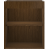 Mexen Box-A Korpus des Waschbeckenunterschranks 40 cm, Nussbaum - 91AX1-0400-470-1-86