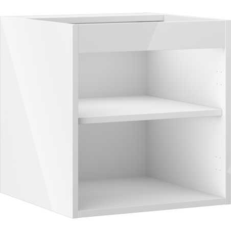 Mexen Box-A Korpus des Waschtischunterschranks 45 cm, Weiß glänzend - 91AX1-0450-470-1-00