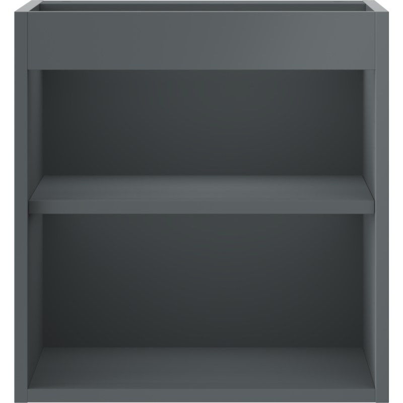Mexen Box-A Schrankkorpus für Waschtischunterschrank 45 cm, Graphit matt - 91AX1-0450-470-1-66