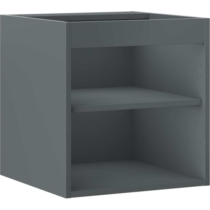 Mexen Box-A Schrankkorpus für Waschtischunterschrank 45 cm, Graphit matt - 91AX1-0450-470-1-66