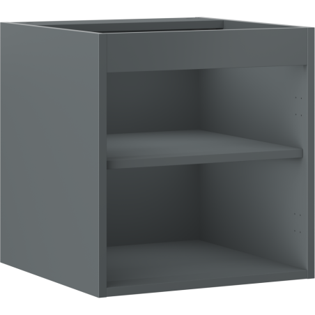 Mexen Box-A Schrankkorpus für Waschtischunterschrank 45 cm, Graphit matt - 91AX1-0450-470-1-66