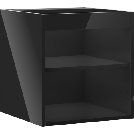 Mexen Box-A Waschtisch-Unterschrankkorpus 45 cm, schwarz glänzend - 91AX1-0450-470-1-70
