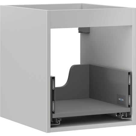 Mexen Box-A Korpus für Waschbeckenschrank 40 cm, 1 Schublade, graumatt - 91AX0-0400-470-1-62