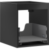 Mexen Box-A Korpus für Waschtischunterschrank 40 cm, 1 Schublade, Schwarz Matt - 91AX0-0400-470-1-71