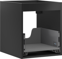 Mexen Box-A Korpus für Waschtischunterschrank 40 cm, 1 Schublade, Schwarz Matt - 91AX0-0400-470-1-71
