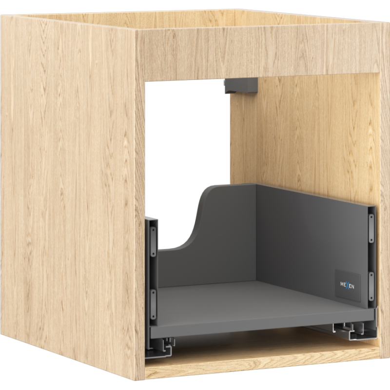 Mexen Box-A Korpus des Waschtischunterschranks 40 cm, 1 Schublade, Eiche - 91AX0-0400-470-1-81