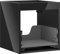 Mexen Box-A Schrankunterbau 45 cm, 1 Schublade, schwarzer Glanz - 91AX0-0450-470-1-70