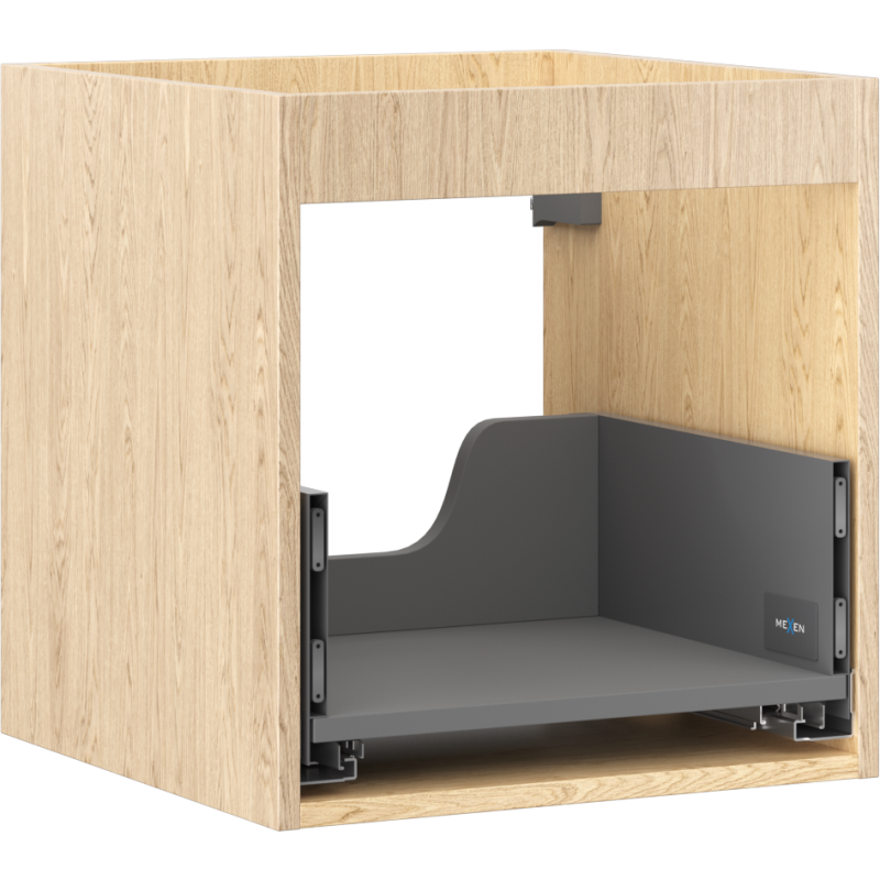 Mexen Box-A Korpus des Waschtischunterschranks 45 cm, 1 Schublade, Eiche - 91AX0-0450-470-1-81