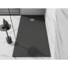 Mexen Stone+ Composite-Duschwanne rechteckig 180 x 100 cm, Anthrazit - 44711018