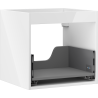 Mexen Box-A Korpus des Unterschranks 50 cm, 1 Schublade, Weiß Hochglanz - 91AX0-0500-470-1-00
