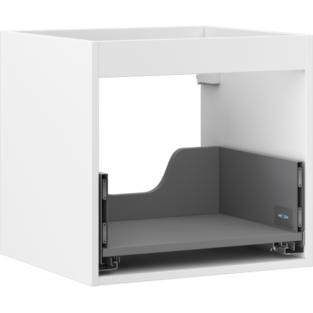 Mexen Box-A Schrankkorpus für Waschbeckenunterschrank 50 cm, 1 Schublade, weiß matt - 91AX0-0500-470-1-01