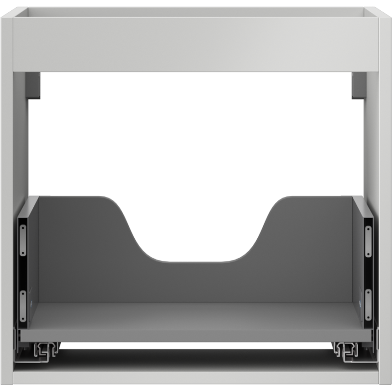 Mexen Box-A Unterschrank 50 cm, 1 Schublade, graumatt - 91AX0-0500-470-1-62