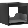 Mexen Box-A Waschtischunterschrank Korpus 50 cm, 1 Schublade, schwarz matt - 91AX0-0500-470-1-71