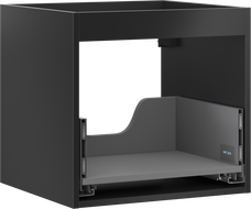 Mexen Box-A Waschtischunterschrank Korpus 50 cm, 1 Schublade, schwarz matt - 91AX0-0500-470-1-71