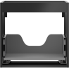 Mexen Box-A Waschtischunterschrank Korpus 50 cm, 1 Schublade, schwarz matt - 91AX0-0500-470-1-71