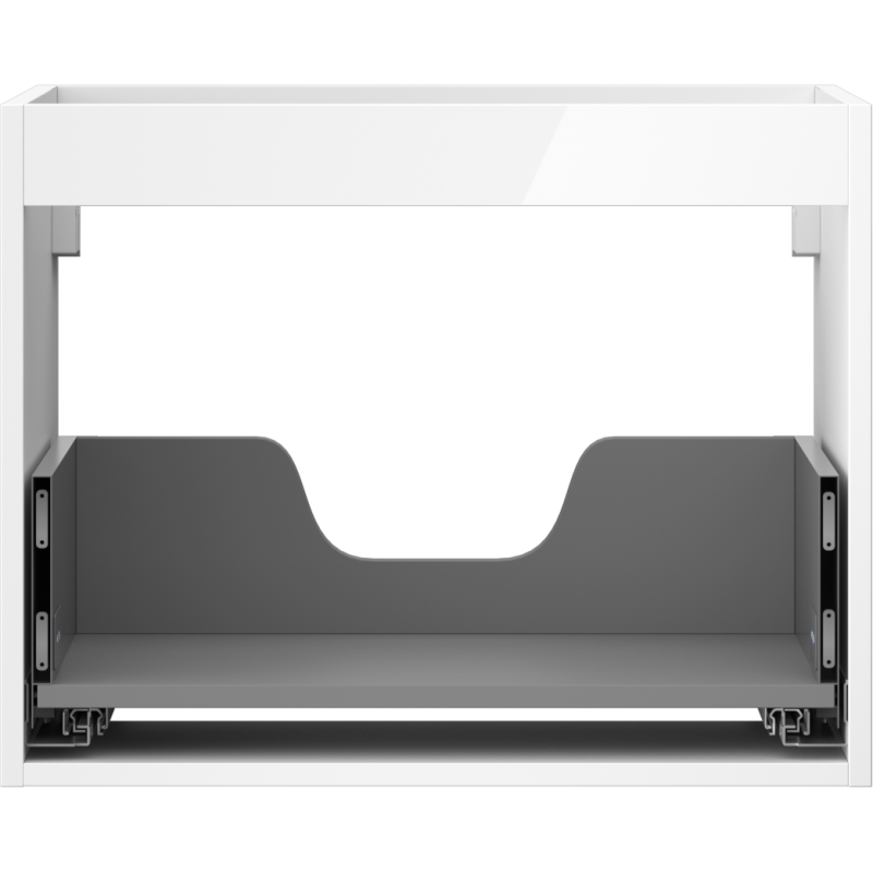 Mexen Box-A Unterschrankkorpus 60 cm, 1 Schublade, Weiß Hochglanz - 91AX0-0600-470-1-00